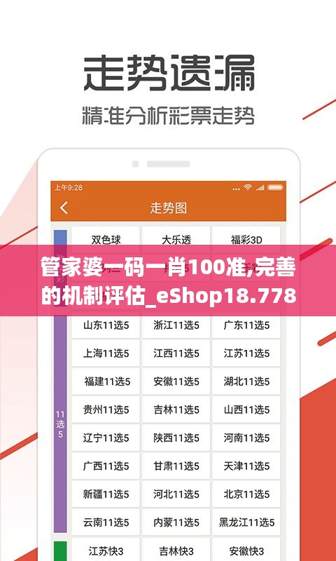 管家婆一码一肖100准,完善的机制评估_eShop18.778