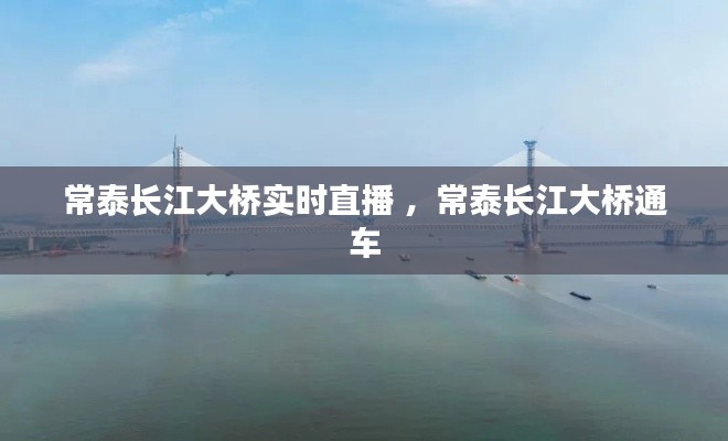 常泰长江大桥实时直播 ，常泰长江大桥通车