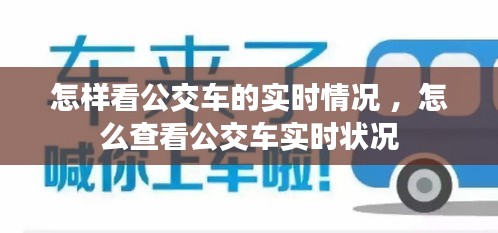 怎样看公交车的实时情况 ，怎么查看公交车实时状况