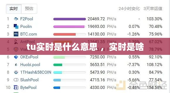 tu实时是什么意思 ，实时是啥