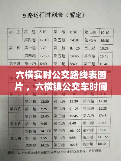 六横实时公交路线表图片 ，六横镇公交车时间