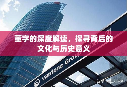 董字的深度解读，探寻背后的文化与历史意义