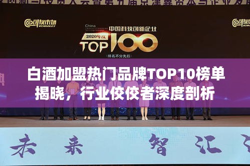 白酒加盟热门品牌TOP10榜单揭晓，行业佼佼者深度剖析
