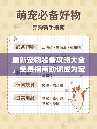最新宠物装备攻略大全，免费指南助你成为宠物时尚达人