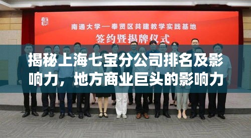 揭秘上海七宝分公司排名及影响力，地方商业巨头的影响力与地位