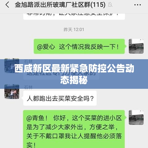 西咸新区最新紧急防控公告动态揭秘