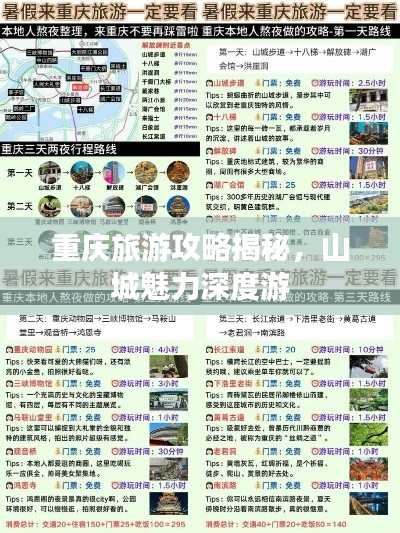 重庆旅游攻略揭秘，山城魅力深度游