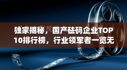 独家揭秘，国产砝码企业TOP10排行榜，行业领军者一览无余