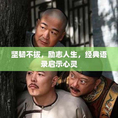 坚韧不拔，励志人生，经典语录启示心灵