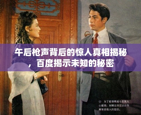 午后枪声背后的惊人真相揭秘，百度揭示未知的秘密