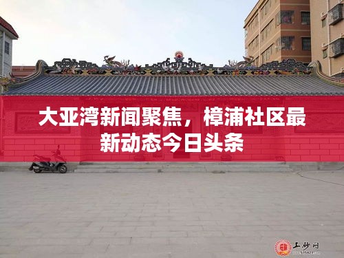 大亚湾新闻聚焦，樟浦社区最新动态今日头条