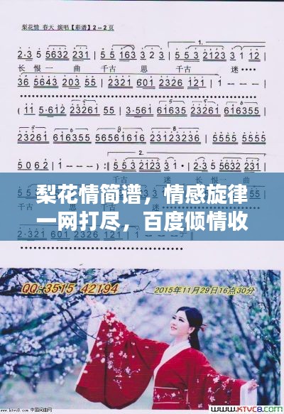 梨花情简谱，情感旋律一网打尽，百度倾情收录