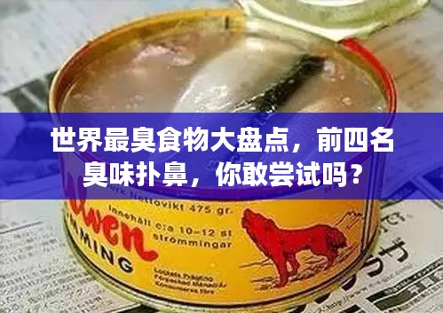 世界最臭食物大盘点，前四名臭味扑鼻，你敢尝试吗？